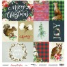 Лист бумаги Cards - Merry Christmas - Scrapmir