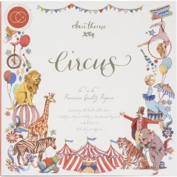 1/2 набора бумаги 15х15 (20 л) - Circus - Craft Consortium