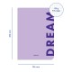 Блокнот в клетку - Dream фиолетовый