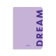 Блокнот в клетку - Dream фиолетовый