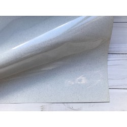 Термотрансферная плёнка Glitter (10х25 см) - White