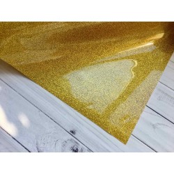Термотрансферная плёнка Glitter (50х25 см) - Gold