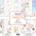 Набор скрапбумаги 30x30 см - Funny fox girl - Фабрика Декору