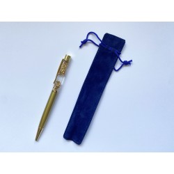 Чехол для ручки замшевый - Синий