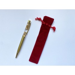 Чехол для ручки замшевый - Красный