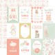 Лист бумаги 4"X4" Journaling Cards - It's A Girl  - Echo Park Paper  -
