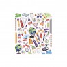 Наклейки - School Icons - Sticker King