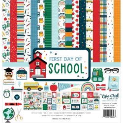 Набор бумаги 30х30 - First Day Of School - Echo Park Paper