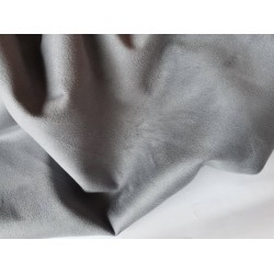 Замша (двухсторонняя) - тёплый серый, 25х30 см
