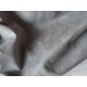 Замша (двухсторонняя) - тёплый серый, 25х30 см
