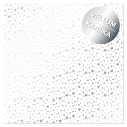 Лист кальки (веллум) - Silver Stars - Фабрика Декору