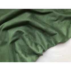 Замша (двухсторонняя) - зелёная, 25х30 см