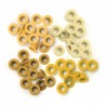 Люверсы Aluminum Yellow - Standard Eyelets