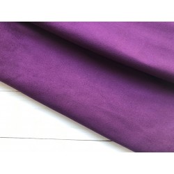 Замша иск. (двухсторонняя) №324 - Фиолетовая фуксия, 25х29 см