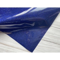 Термотрансферная плёнка Glitter (10х25 см) - Синий