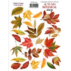 Наклейки №224 - Аutumn botanical diary - Фабрика Декору