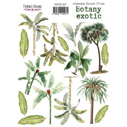 Наклейки №207 - Botany exotic - Фабрика Декору