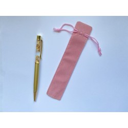 Чехол для ручки замшевый - Розовый