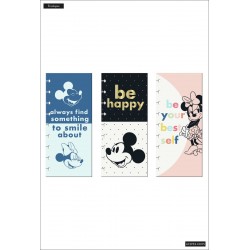 Конверт для The Happy Planner (1 шт) - Disney Mickey Mouse & Minnie Mouse Colorblock Snap In Envelopes
