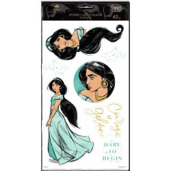 Наклейки большие (8 листов) - Disney Princess Large Icons Stickers - The Happy Planner