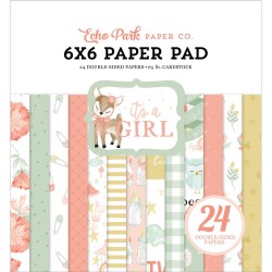 1/2 набора бумаги 15х15 - It's A Girl - Echo Park